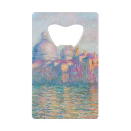 Monet Le Grand Canal Impressionist People berühmt Geldbeutel Flaschenöffner