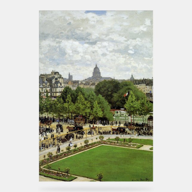 Monet - Le Jardin de la Princesse (Recto)