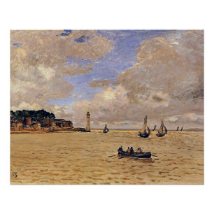 Monet - Leuchtturm am Hospice Poster