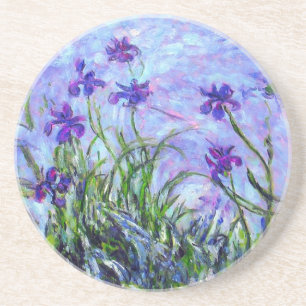Monet Lilac Irises Getränkeuntersetzer