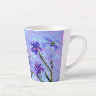 Monet Lilac Irises Milchtasse