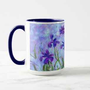 Monet Lilac Irises Tasse