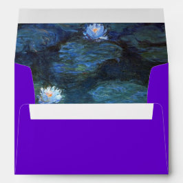 Monet Lilienumschlag