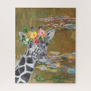 Monet Lily Pond and Giraffe Compilation