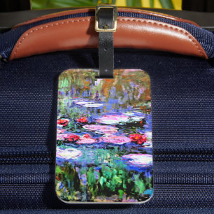 Monet - Los Nenufares (Wasserlilien) Gepäckanhänger