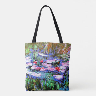 Monet - Los Nenufares (Wasserlilien) Tasche