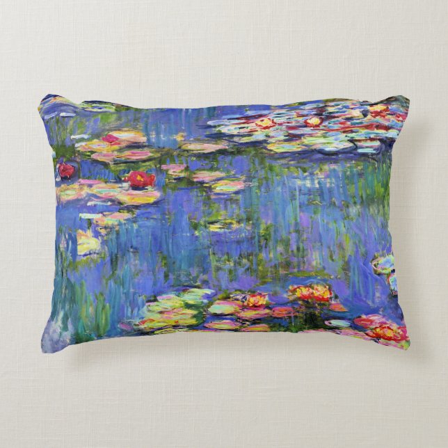Monet - Lys d'eau, 1916, Coussin d'accentuation (Devant)