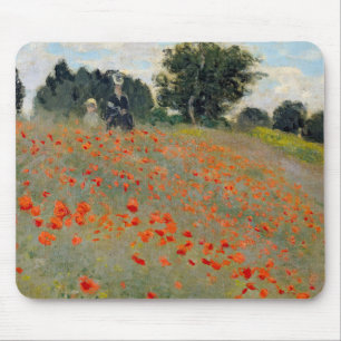 Monet Mohnblumen Mousepad