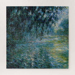 Monet - Morgens an der Seine im Regen, schöne Kuns