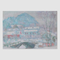 Monet - Norwegen, Sandviken Village in Snow