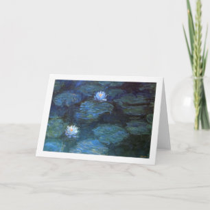 Monet Nympheas Greeting Karte