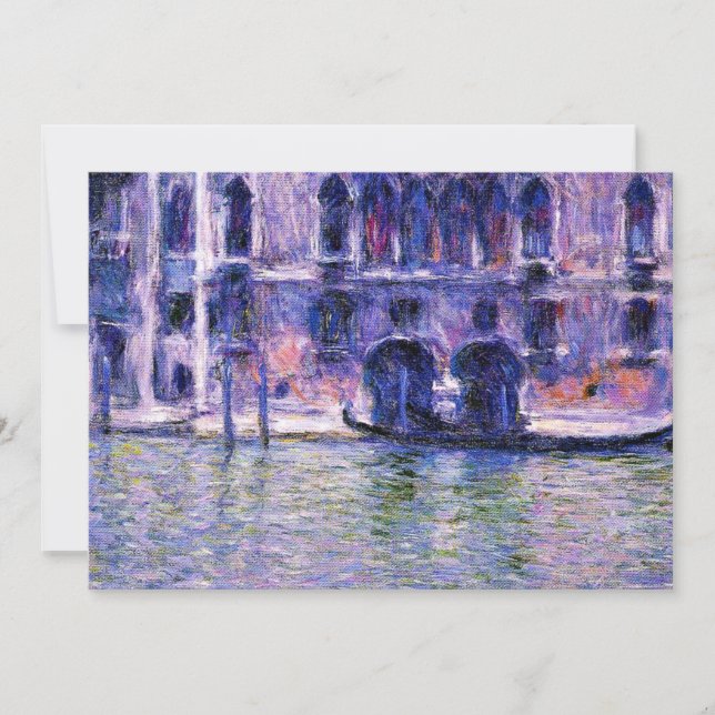 Monet - Palazzo da Mula Karte (Vorderseite)