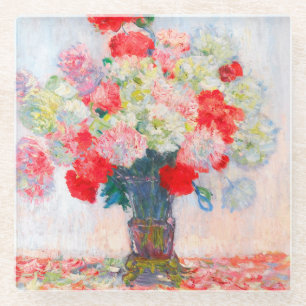 Monet Peonies Glasuntersetzer