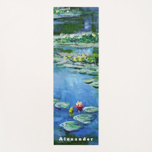Monet Personalize Yogamatte (Vorderseite)