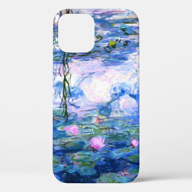 Monet Pink Water Lilies  Case-Mate iPhone Hülle (Rückseite)