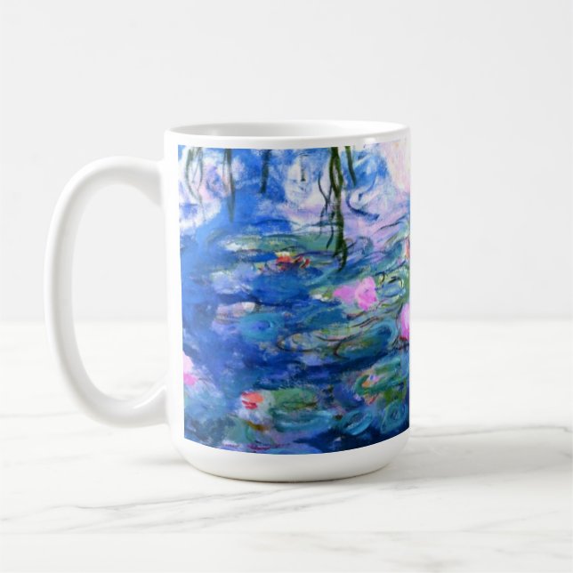 Monet Pink Water Lilies Kaffeetasse (Links)