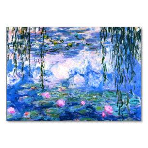Monet Pink Water Lilies  Tischnummer