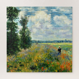 Monet - Poppy Field, Argenteuil, Fine Art,