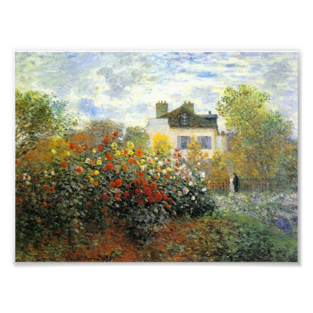 Monet Rose Garden Fotodruck (Vorne)