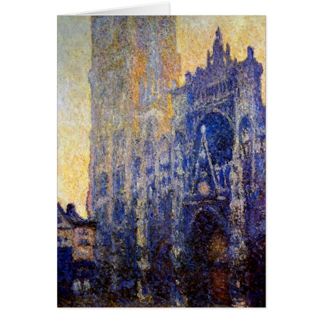 Monet - Rote Kathedrale, Morgeneffekt (Vorne)