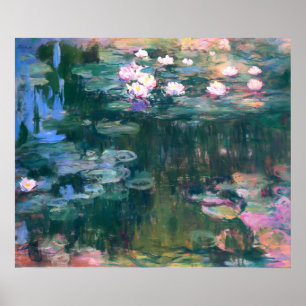 Monet - Seerosen, 1914-1917, Poster