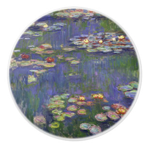 Monet Seerosen Meisterwerk Malerei Keramikknauf