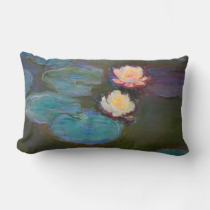 Monet Seerosen Teich Seerosen Gemälde Lendenkissen