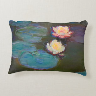 Monet Seerosen Teich Seerosen Malerei Dekokissen
