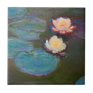 Monet Seerosen Teich Seerosen Malerei Fliese