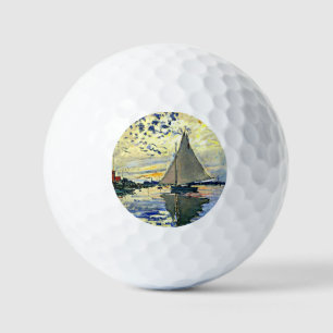 Monet - Segelboot in Le Petit Gennevilliers Golfball