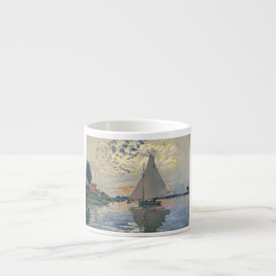 Monet-Segelschiff Französischer Impressionismus Kl Espressotasse