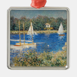 Monet - Seine in Argentinien Silbernes Ornament
