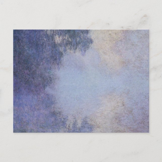 Monet - Seine-Zweigstelle bei Giverny Postkarte (Vorderseite)