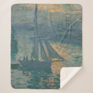 Monet Sonnenaufgang Marine Impressionismus Malerei Sherpadecke