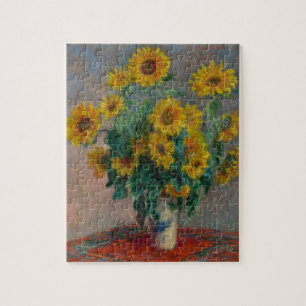 Monet Sonnenblumen Vintager französischer Impress