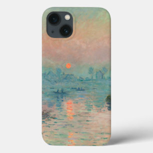 Monet Sonnenuntergang Seine Feine Kunst Impression Case-Mate iPhone Hülle