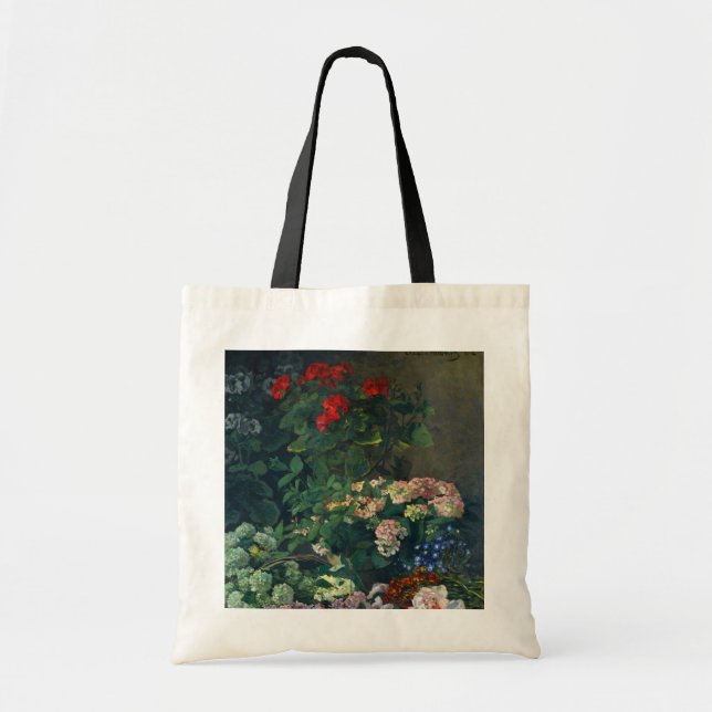 Monet Spring Flowers Tragetasche (Vorne)