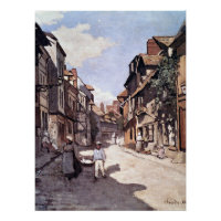 Monet - Straße des Bavolie Honfleur