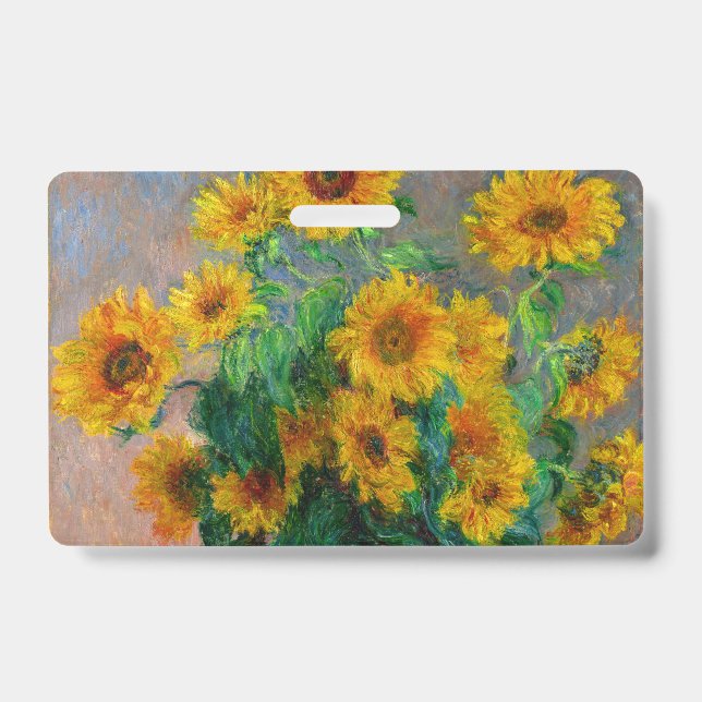 Monet Sunblumen Ausweis (Front)