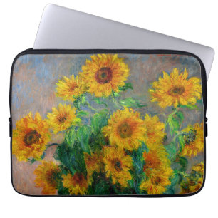 Monet Sunblumen Laptopschutzhülle