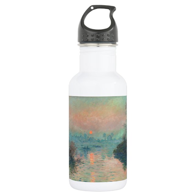 Monet Sunset Seine Frische Pasta machen Edelstahlflasche (Vorderseite)