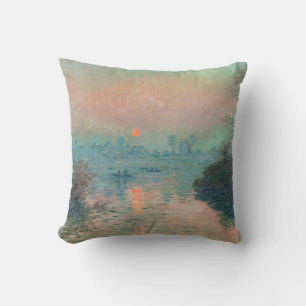 Monet Sunset Seine Frische Pasta machen Kissen