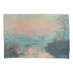 Monet Sunset Seine Frische Pasta machen Kissenbezug