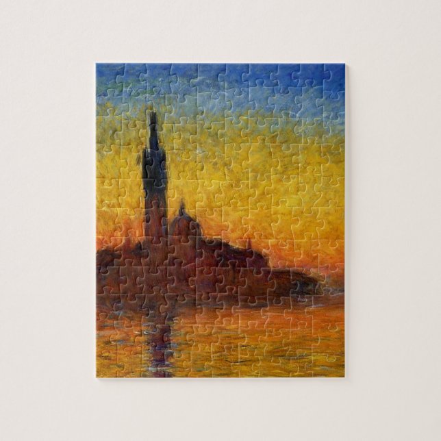 Monet Sunset Venedig Frische Pasta machen (Vertikal)