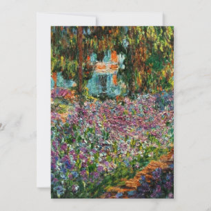 Monet The Artist's Garden Einladung