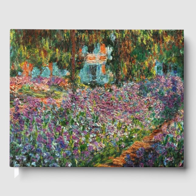 Monet The Artist's Garden Gästebuch (Vorderseite)