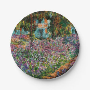 Monet The Artist's Garden Pappteller