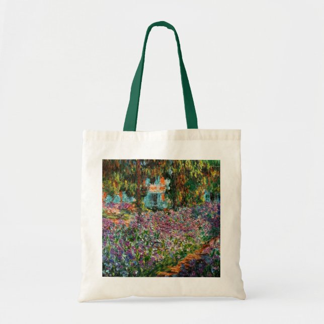 Monet The Artist's Garden Tragetasche (Vorne)