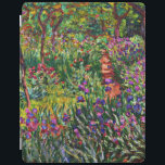 Monet - The Iris Garden at Giverny iPad Hülle<br><div class="desc">Claude Monet Gemälde,  The Iris Garden at Giverny,  iPad Cover.</div>