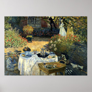 Monet - The Luncheon Poster